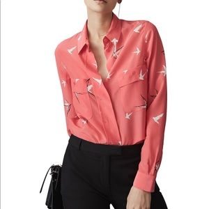 Reiss silk blouse